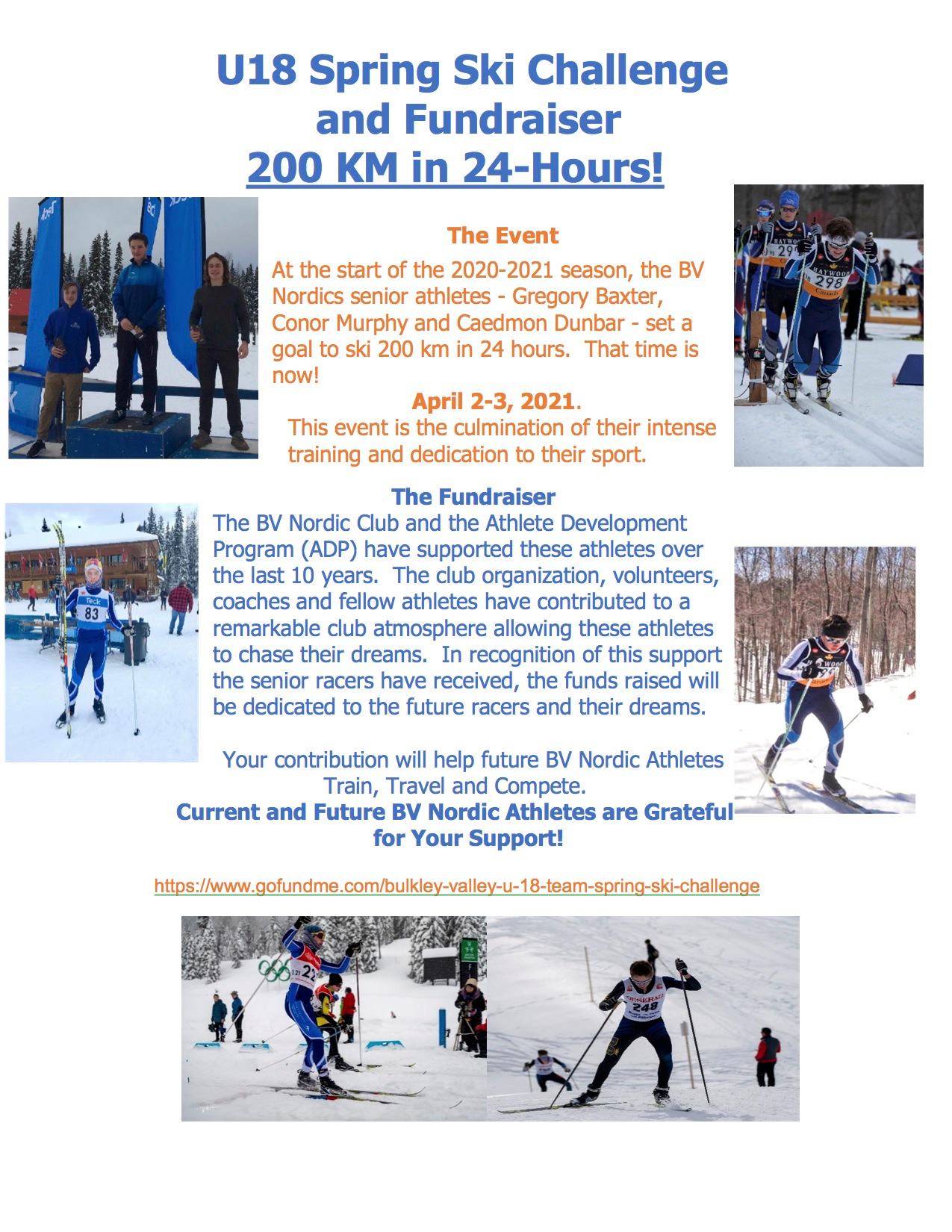 U18 Spring Ski Challenge
